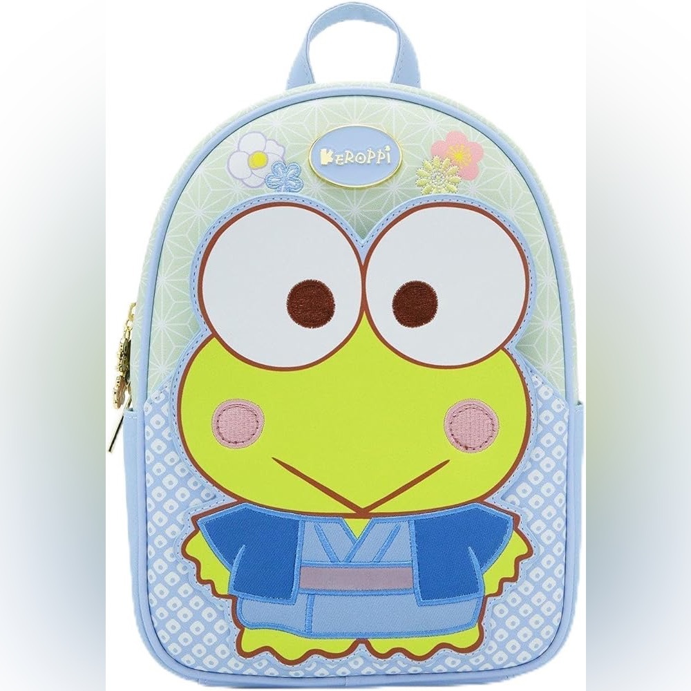 NWT Hot Topic Her Universe Keroppi Wagara Kimono mini backpack